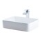 Novatto Porcelain Vessel Sink Combo with Chrome Faucet, Drain and Sealer NSFC-01321136CH - alternate 3